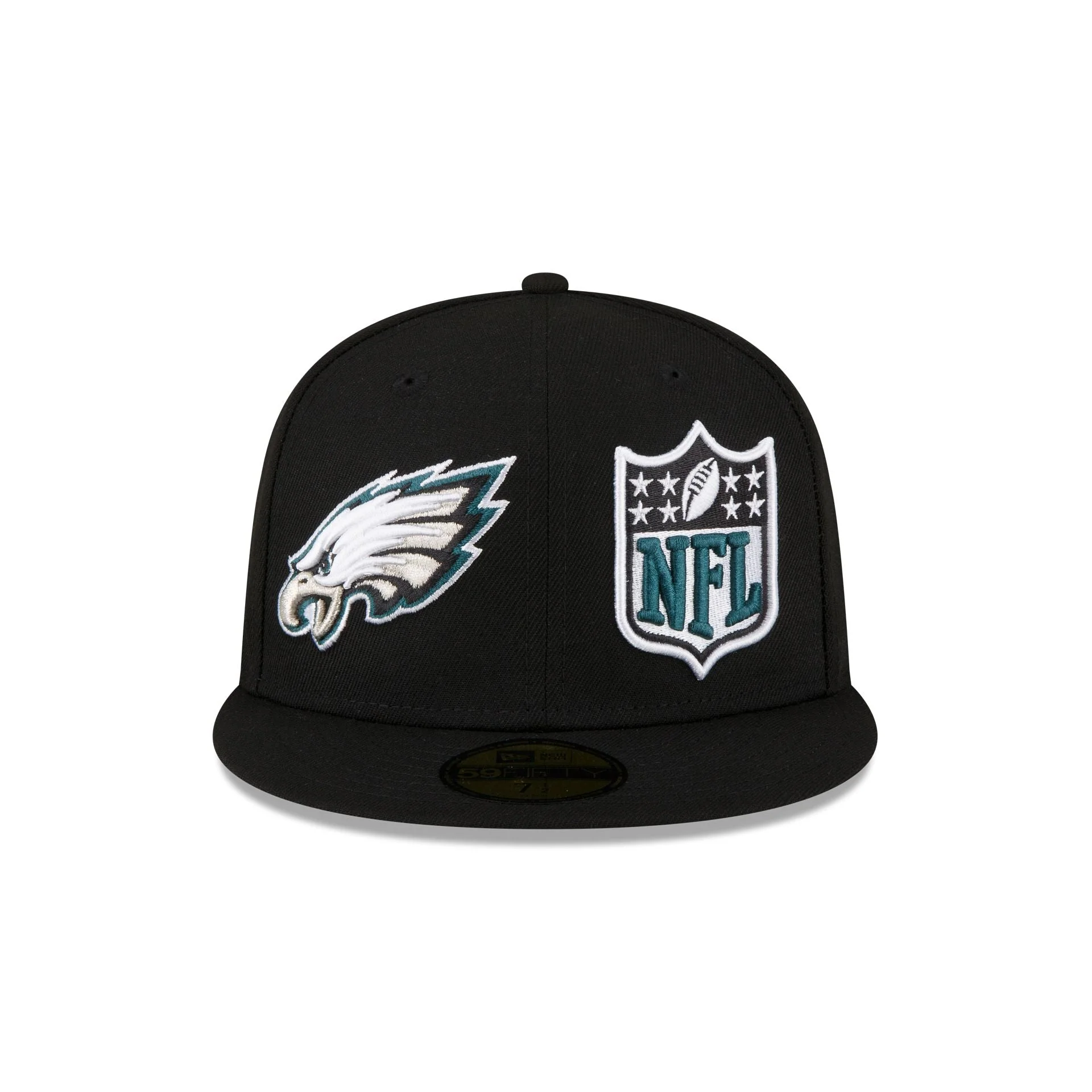 New Era Philadelphia Eagles 2023 Sideline Black 59FIFTY Fitted Hat - Image 2