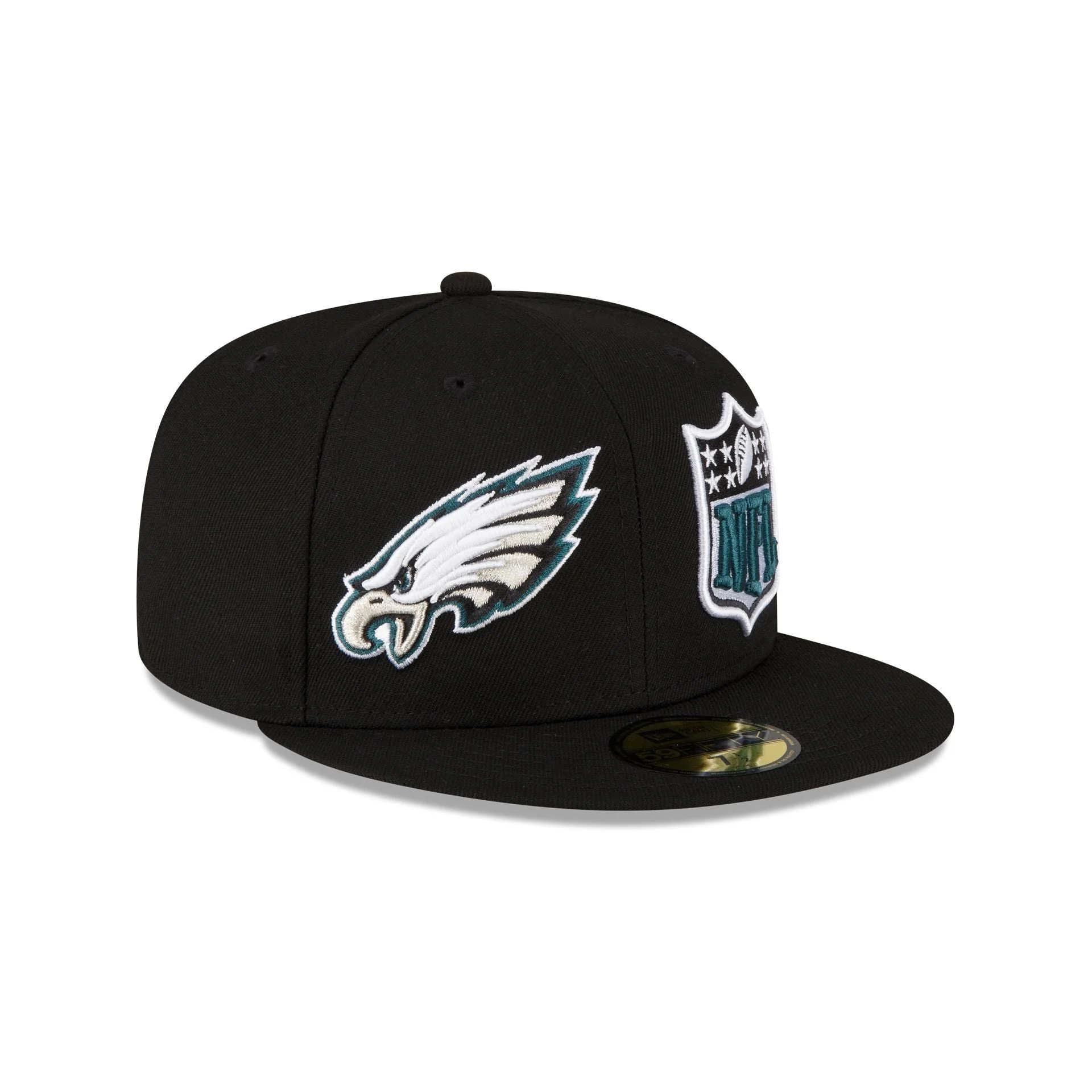 New Era Philadelphia Eagles 2023 Sideline Black 59FIFTY Fitted Hat - Image 3