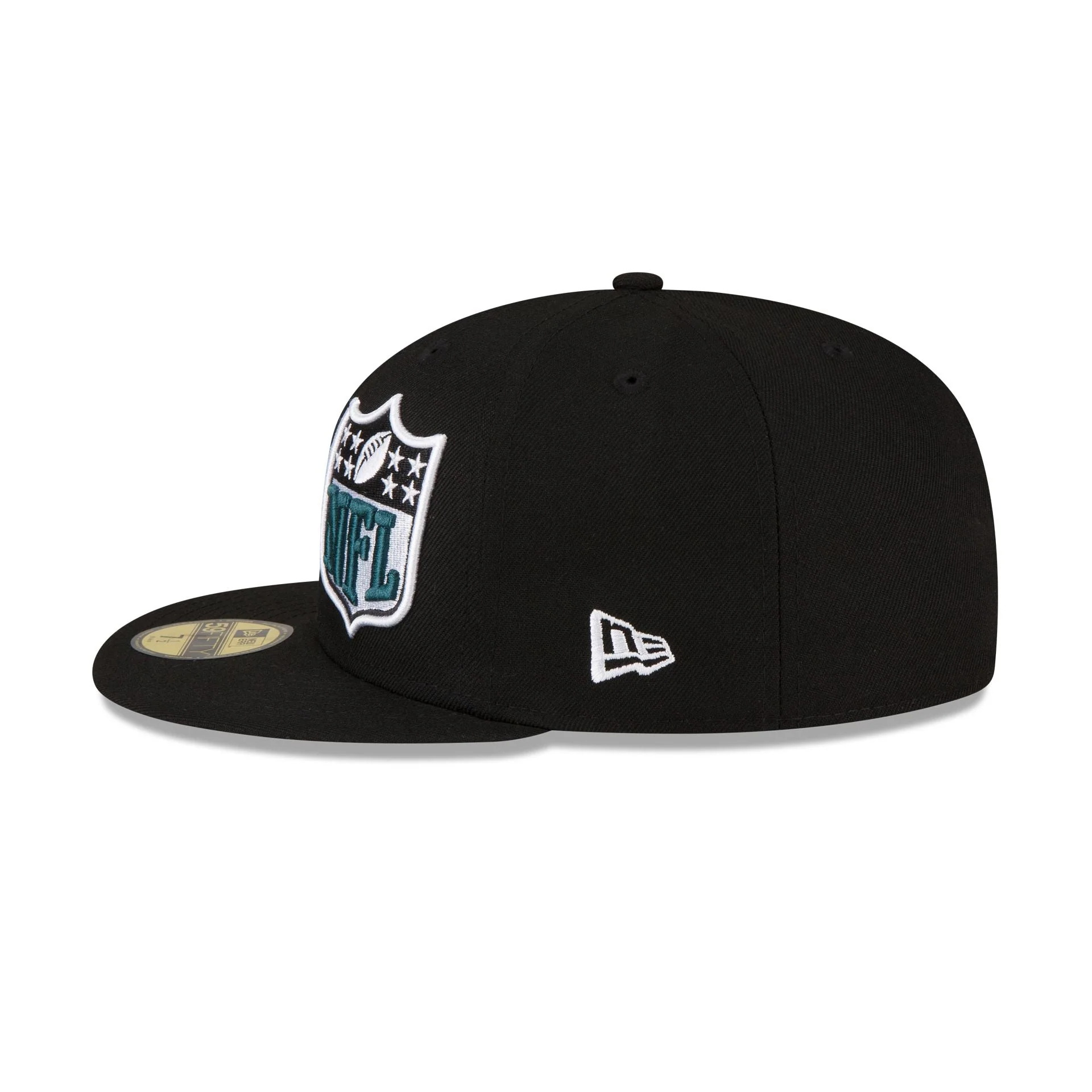 New Era Philadelphia Eagles 2023 Sideline Black 59FIFTY Fitted Hat - Image 4