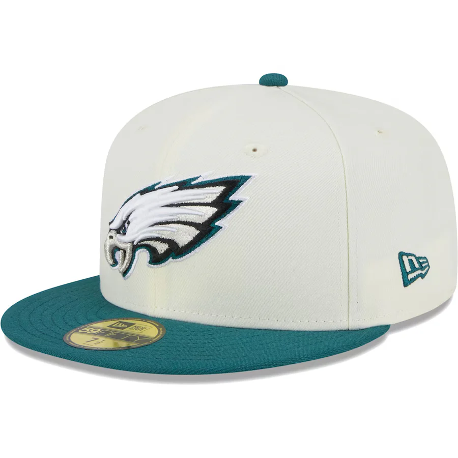 New Era Philadelphia Eagles Retro 2023 59FIFTY Fitted Hat - Image 4