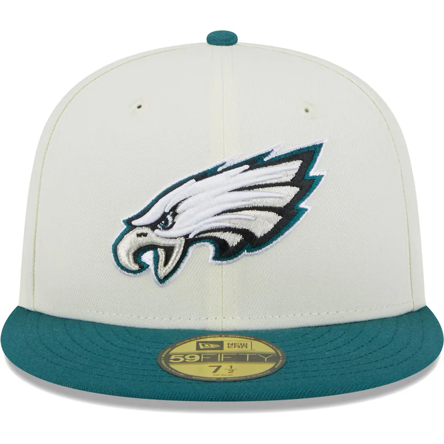 New Era Philadelphia Eagles Retro 2023 59FIFTY Fitted Hat - Image 5