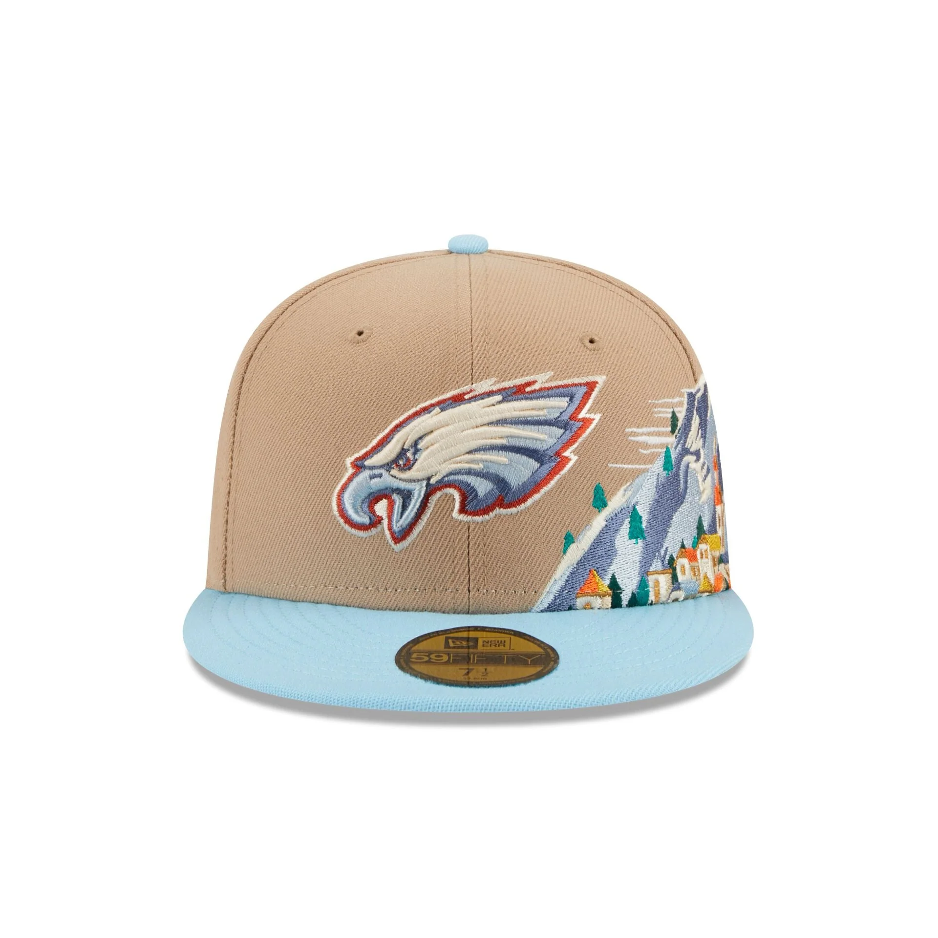 New Era Philadelphia Eagles Snowcapped 2023 59FIFTY Fitted Hat - Image 2