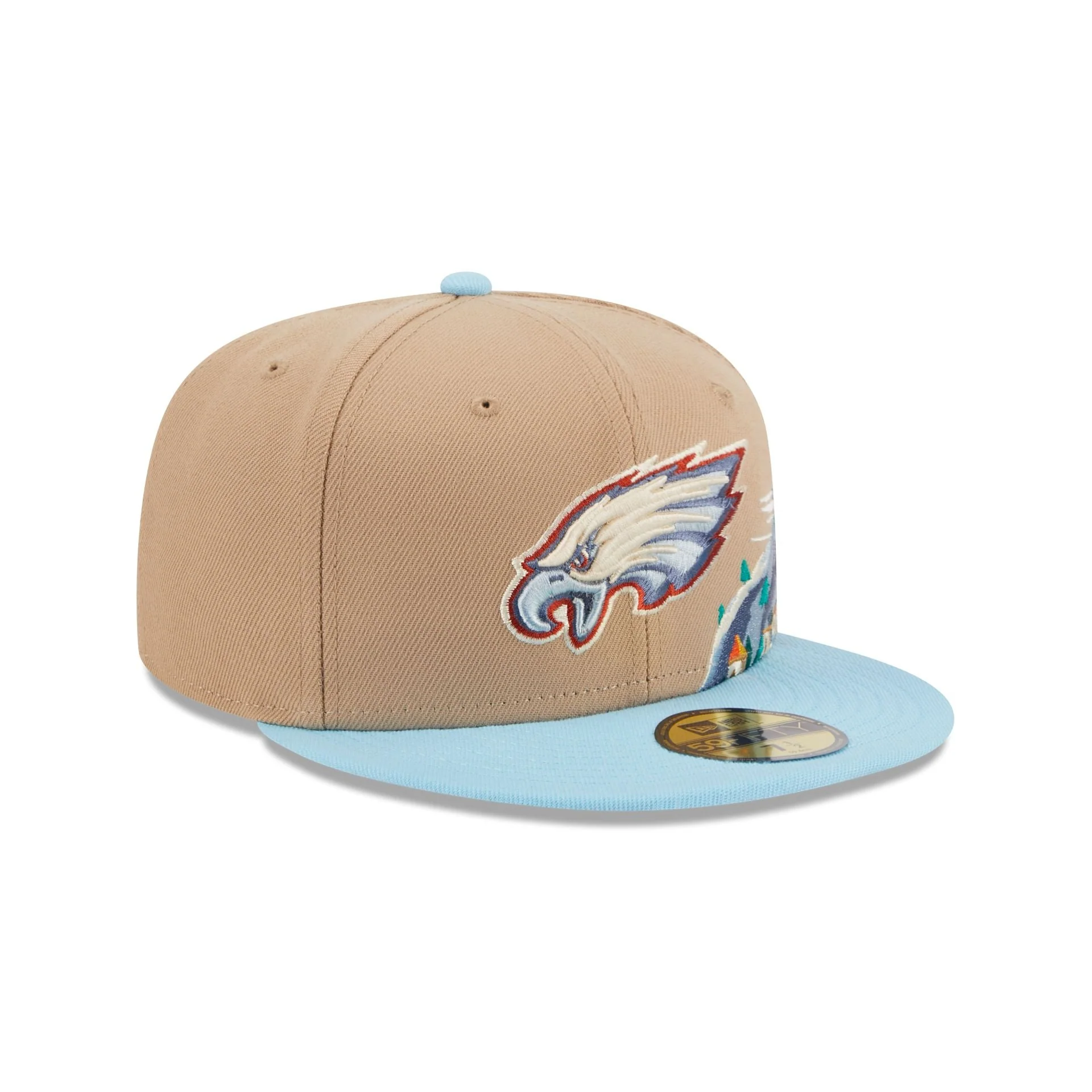 New Era Philadelphia Eagles Snowcapped 2023 59FIFTY Fitted Hat - Image 3