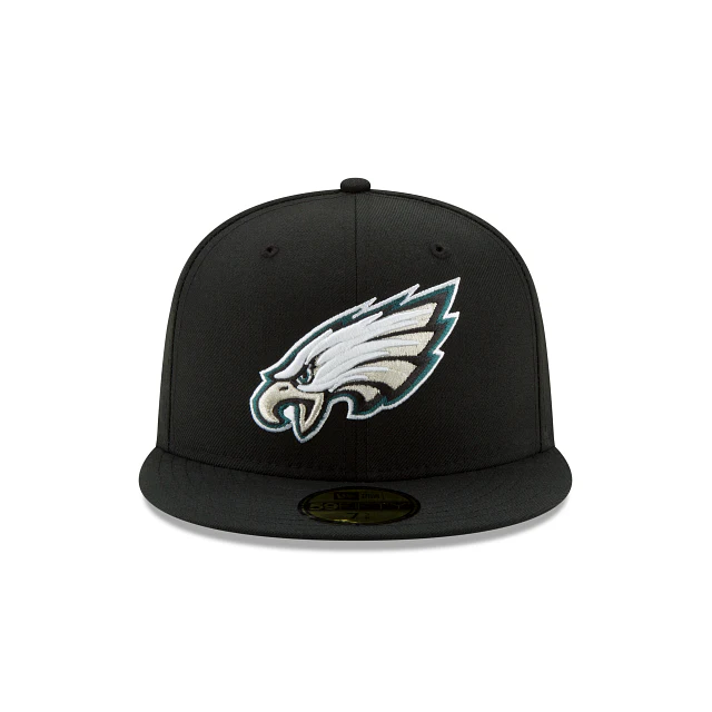 New Era Philadelphia Eagles Super Bowl LVII Participation Side Patch 59FIFTY Fitted Hat - Image 2