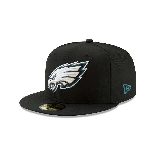 New Era Philadelphia Eagles Super Bowl LVII Participation Side Patch 59FIFTY Fitted Hat - Image 3