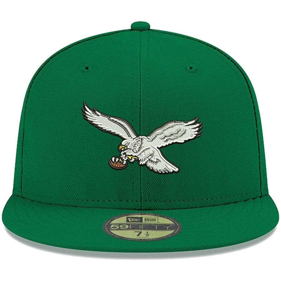 New Era Philadelphia Eagles Throwback 59FIFTY Fitted Hat - Image 4