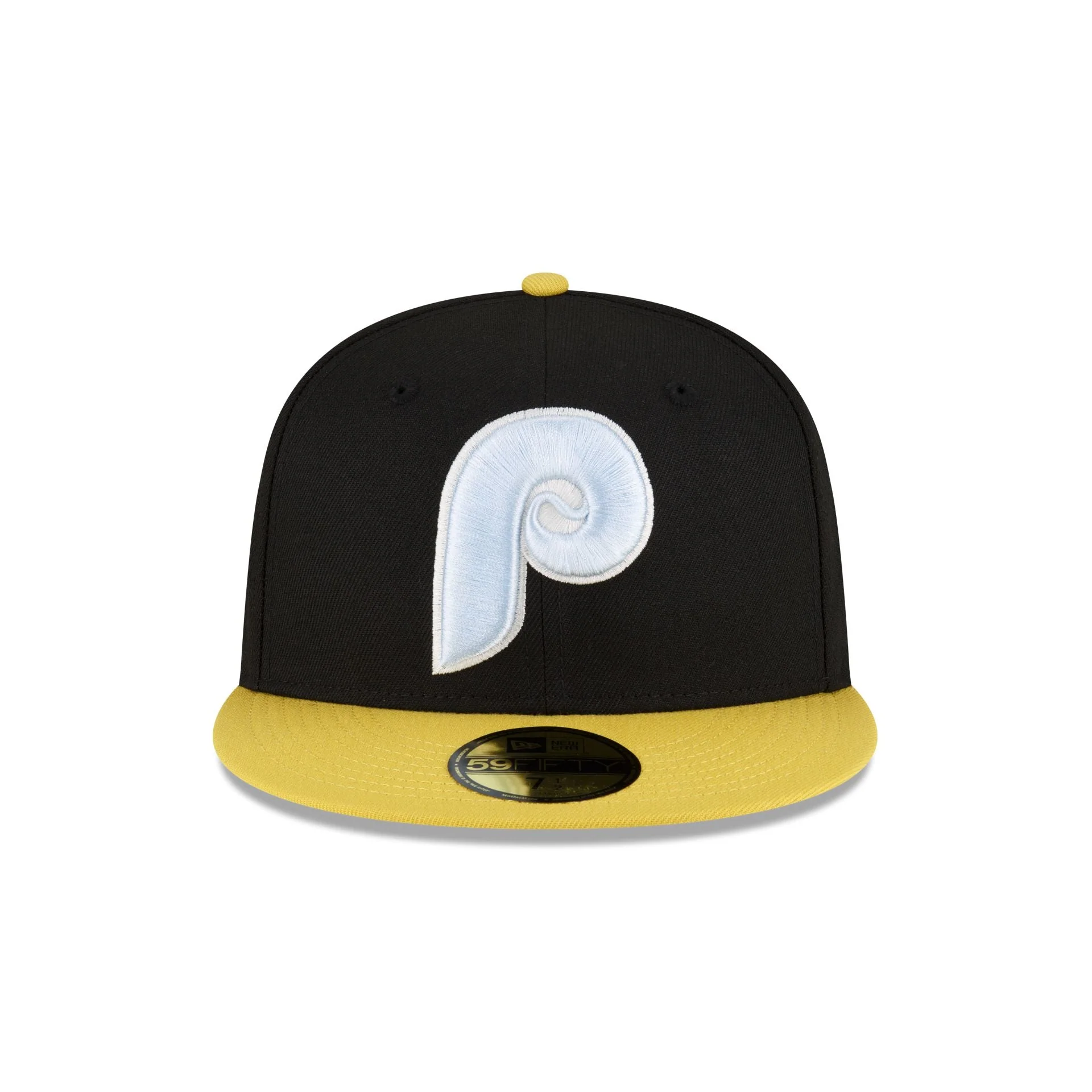 New Era Philadelphia Phillies Chartreuse Visor 2023 59FIFTY Fitted Hat - Image 2