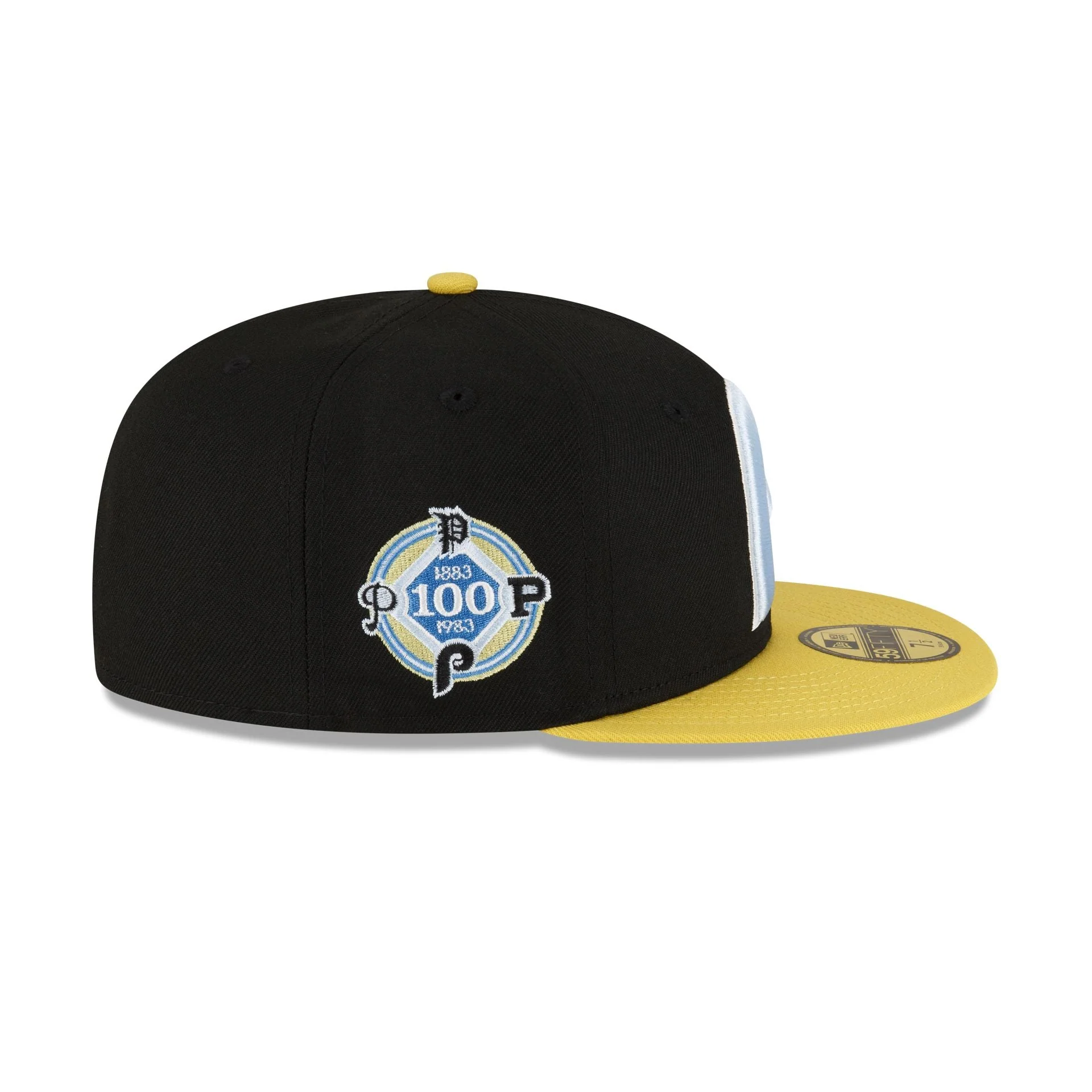 New Era Philadelphia Phillies Chartreuse Visor 2023 59FIFTY Fitted Hat - Image 4