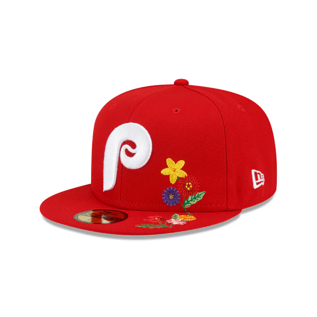 New Era  Philadelphia Phillies Visor Bloom 2022 59FIFTY Fitted Hat - Image 2