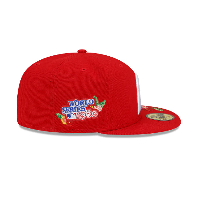 New Era  Philadelphia Phillies Visor Bloom 2022 59FIFTY Fitted Hat - Image 4