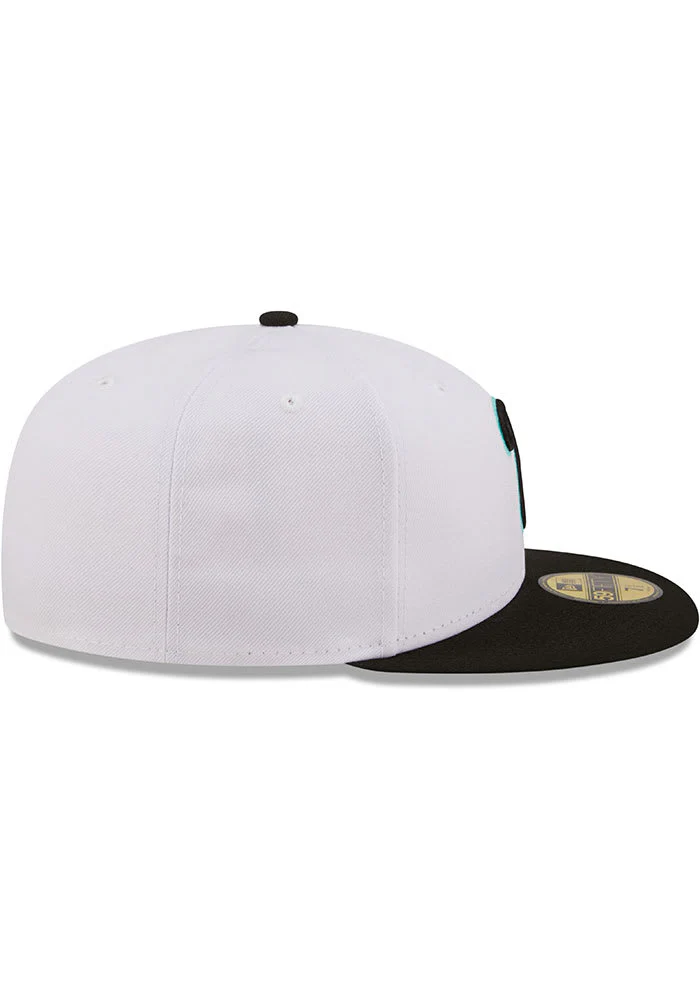New Era Philadelphia Phillies White/Black Two-Tone Color Pack 59FIFTY Fitted Hat - Image 6