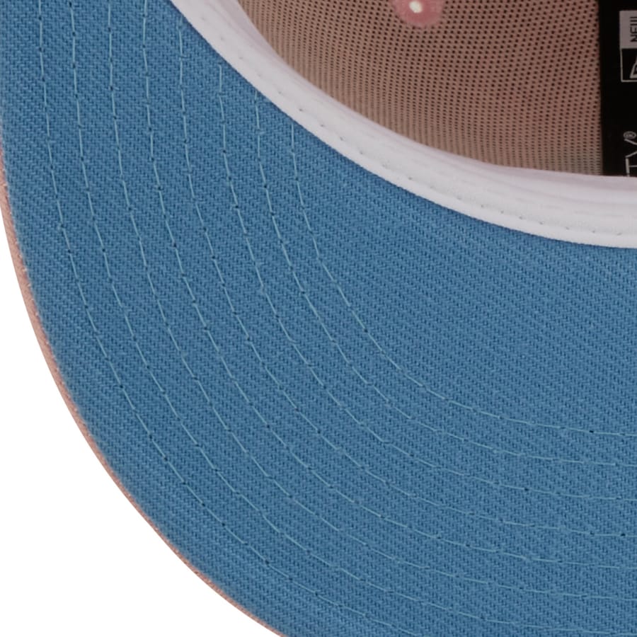 New Era Pink Washington Nationals 2019 World Series Sky Undervisor 59FIFTY Fitted Hat - Image 5
