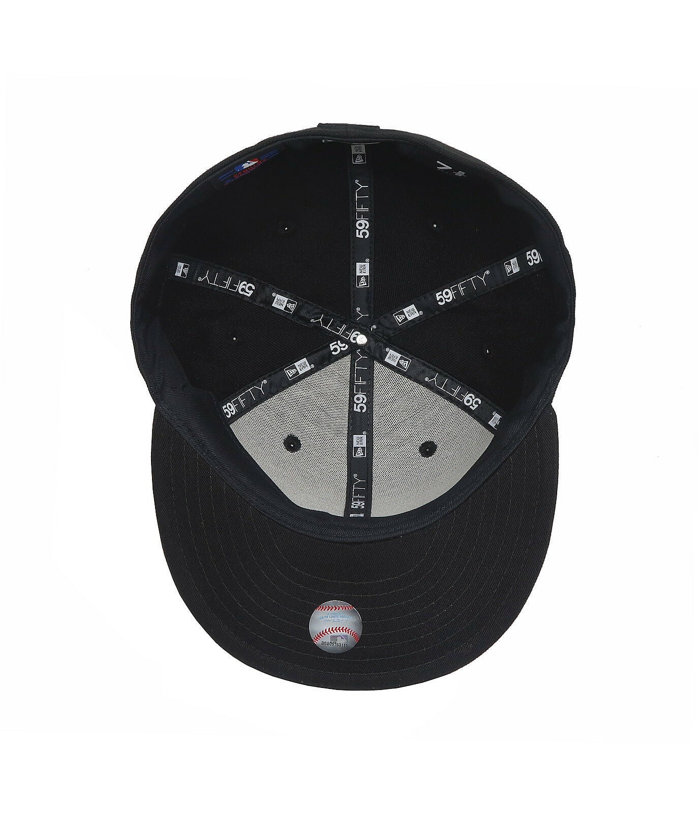 New Era Pittsburgh Pirates Black on Black 59FIFTY Fitted Hat - Image 2