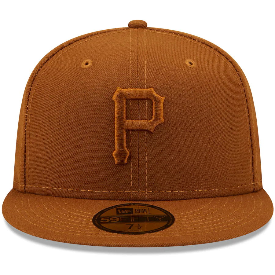 New Era Pittsburgh Pirates Brown Color Pack 59FIFTY Fitted Hat - Image 2