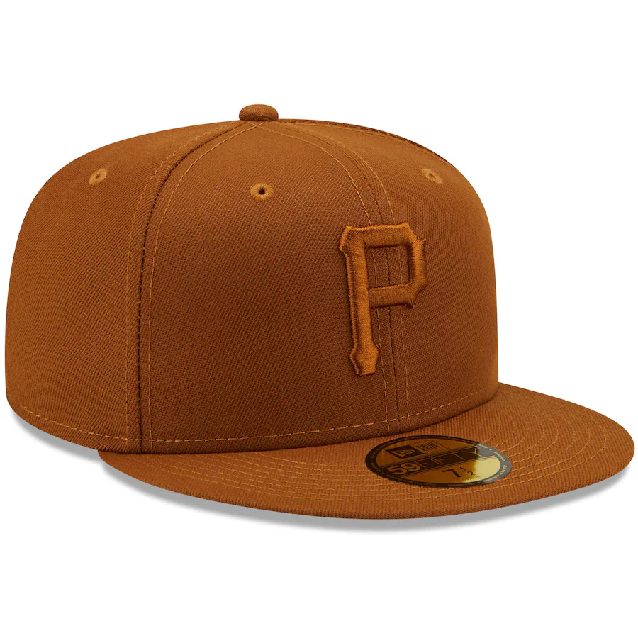 New Era Pittsburgh Pirates Brown Color Pack 59FIFTY Fitted Hat - Image 3