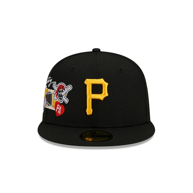 New Era Pittsburgh Pirates City Cluster 2022 59FIFTY Fitted Hat - Image 3