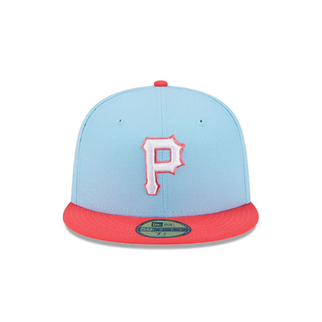 New Era Pittsburgh Pirates Colorpack Blue 2023 59FIFTY Fitted Hat - Image 2