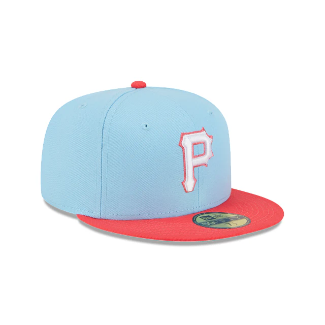 New Era Pittsburgh Pirates Colorpack Blue 2023 59FIFTY Fitted Hat - Image 3