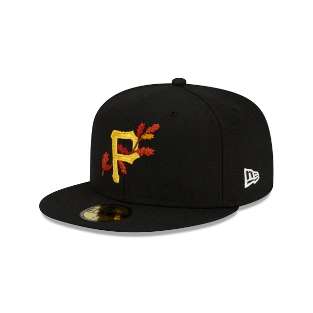 New Era Pittsburgh Pirates Leafy Front 59Fifty Fitted Hat - Image 2