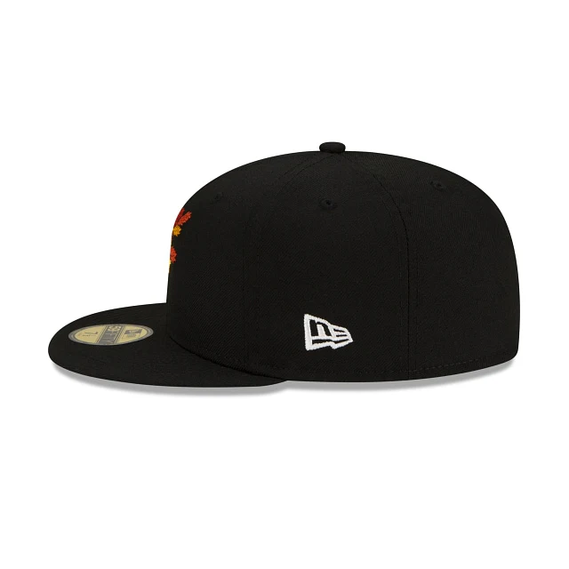 New Era Pittsburgh Pirates Leafy Front 59Fifty Fitted Hat - Image 5