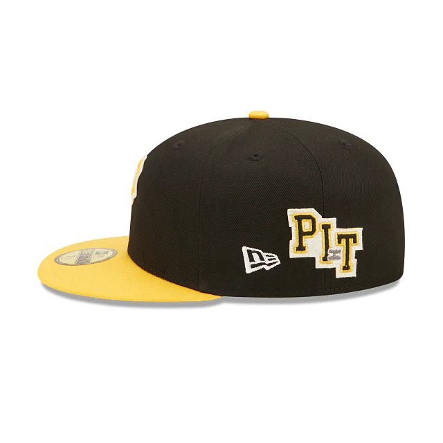 New Era Pittsburgh Pirates Letterman 59FIFTY Fitted Hat - Image 5