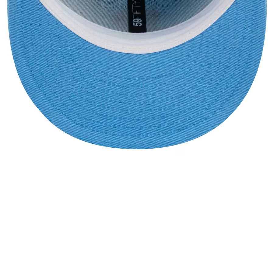 New Era Pittsburgh Pirates Light Blue/Navy 2023 59FIFTY Fitted Hat - Image 2