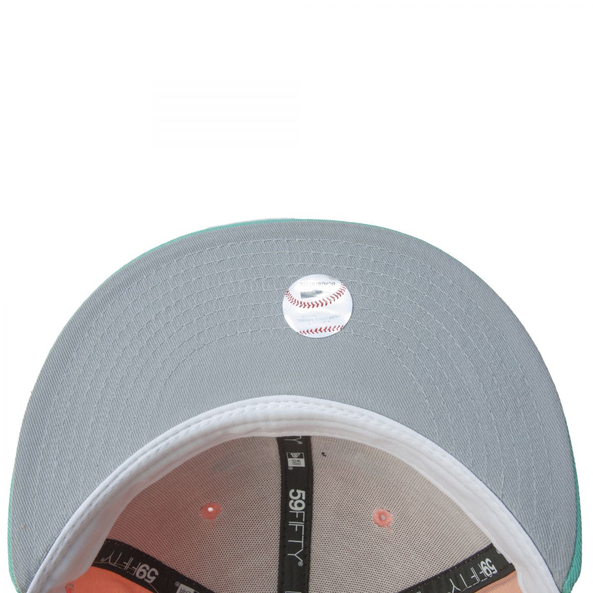 New Era Pittsburgh Pirates Peach/Mint 2023 59FIFTY Fitted Hat - Image 3