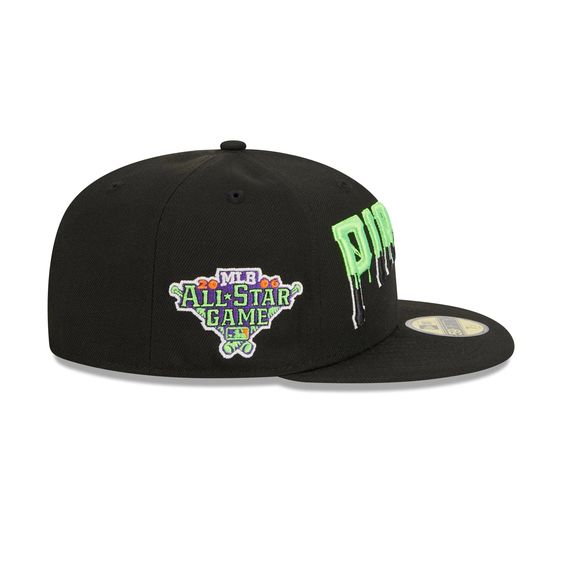 New Era Pittsburgh Pirates Slime Drip 2023 59FIFTY Fitted Hat - Image 4