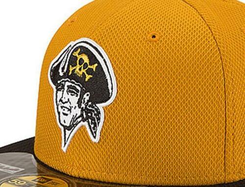 New Era Pittsburgh Pirates Yellow Diamond Batting Practice 59FIFTY Fitted Hat - Image 2