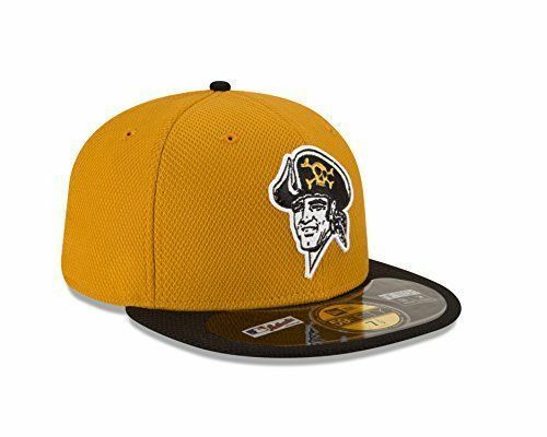New Era Pittsburgh Pirates Yellow Diamond Batting Practice 59FIFTY Fitted Hat - Image 3