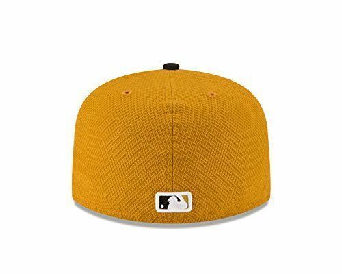 New Era Pittsburgh Pirates Yellow Diamond Batting Practice 59FIFTY Fitted Hat - Image 4