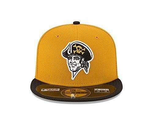 New Era Pittsburgh Pirates Yellow Diamond Batting Practice 59FIFTY Fitted Hat - Image 5