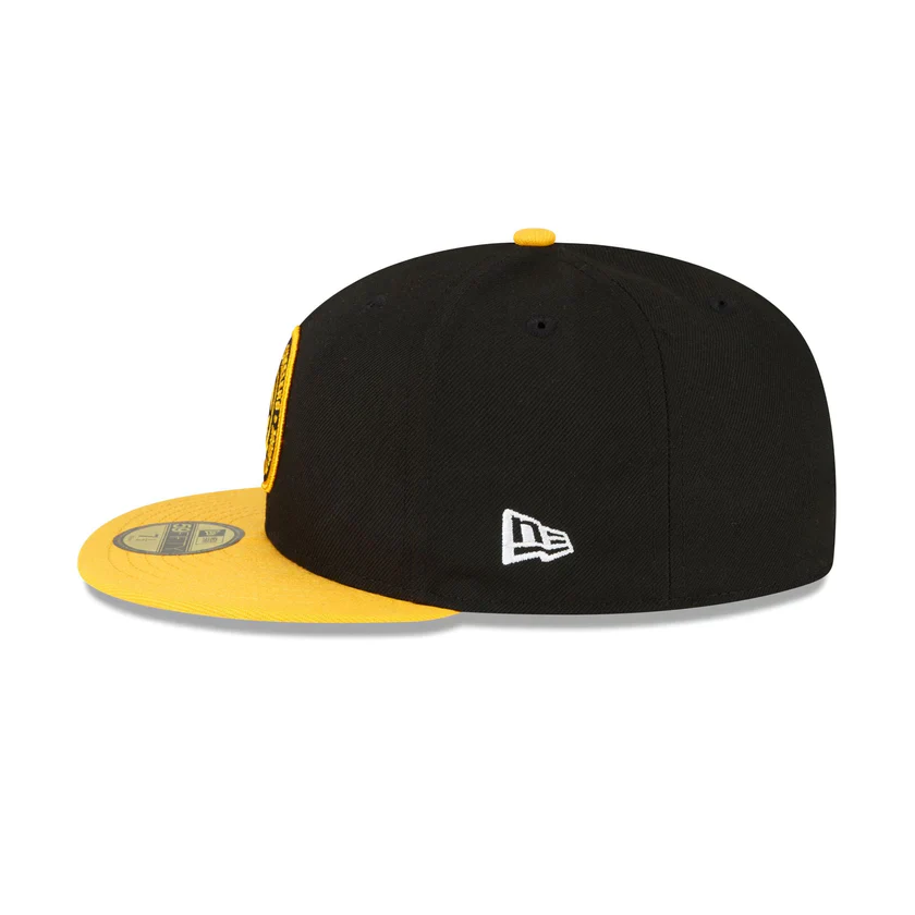 New Era Pittsburgh Steelers 2023 Sideline Team Patch 59FIFTY Fitted Hat - Image 4
