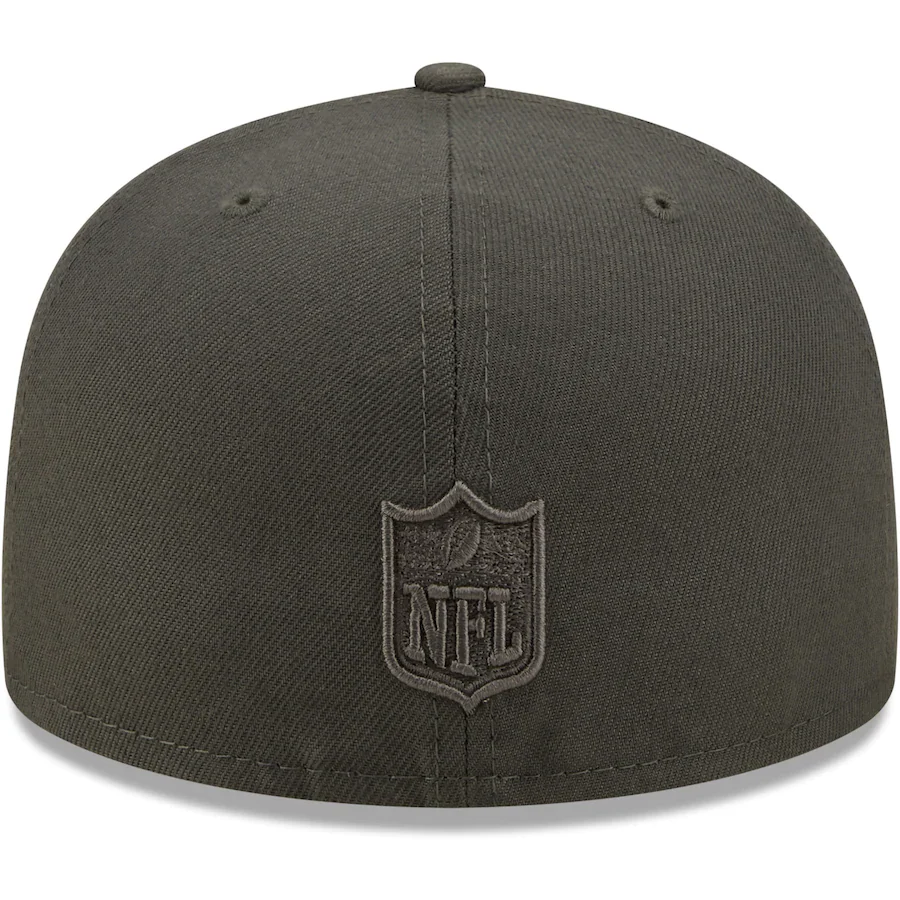 New Era Pittsburgh Steelers Graphite Color Pack 59FIFTY Fitted Hat - Image 3