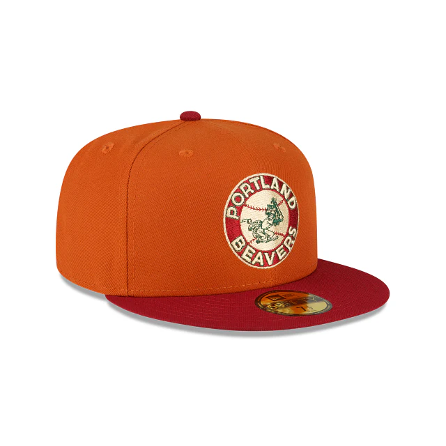 New Era Portland Beavers Copper 2022 59FIFTY Fitted Hat - Image 3