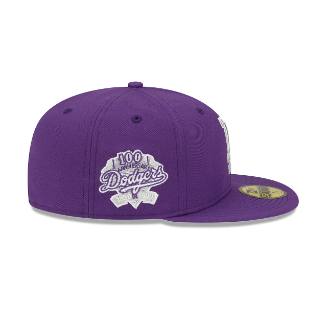 New Era  Purple Refresh Los Angeles Dodgers 2022 59FIFTY Fitted Hat - Image 4