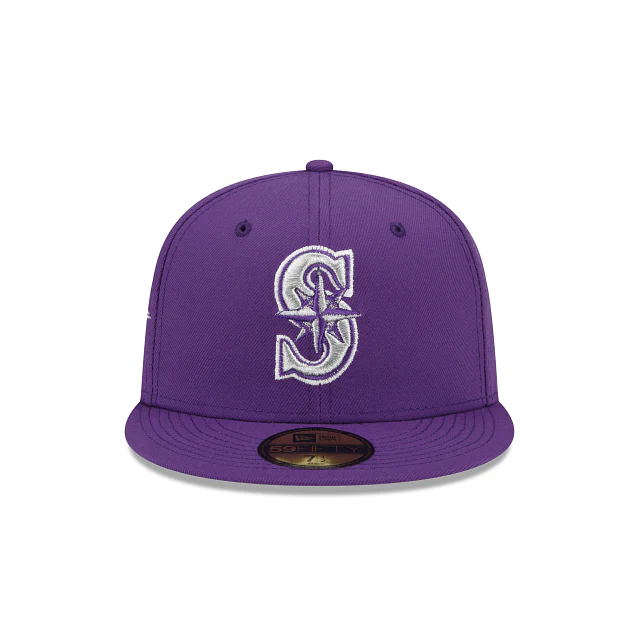New Era Purple Refresh Seattle Mariners 2022 59FIFTY Fitted Hat - Image 3