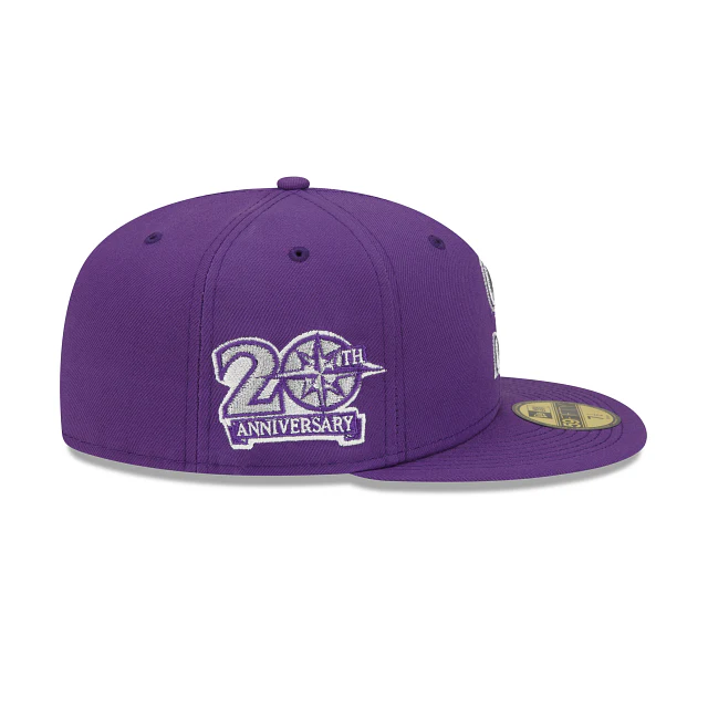 New Era Purple Refresh Seattle Mariners 2022 59FIFTY Fitted Hat - Image 4
