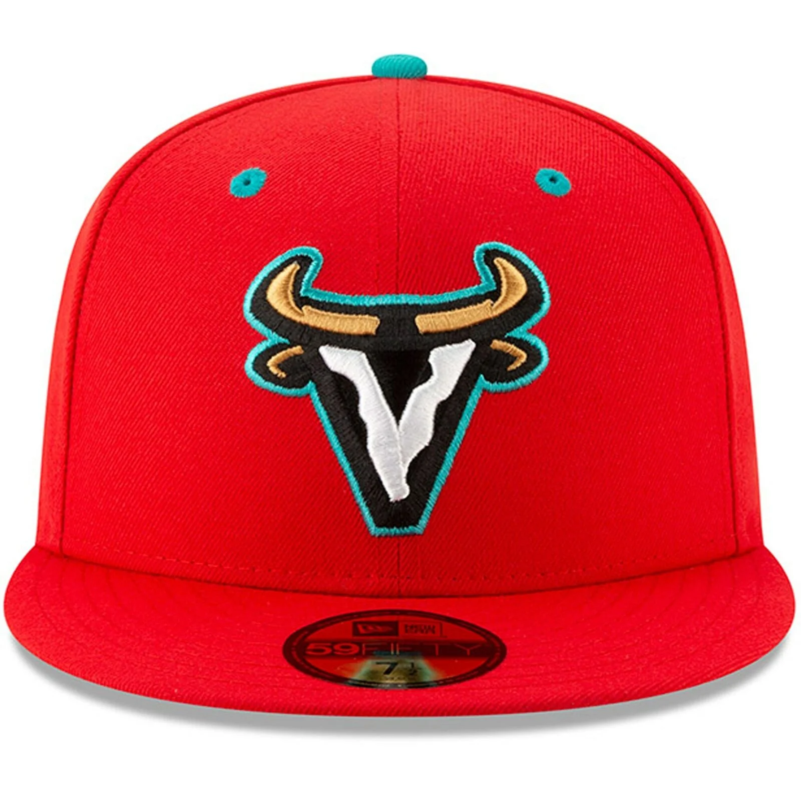 New Era Red Visalia Toros Copa de la Diversion 59FIFTY Fitted Hat - Image 2