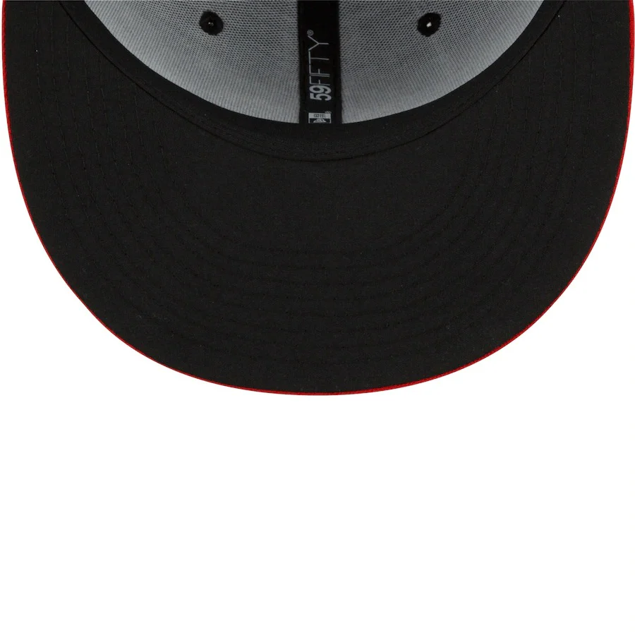 New Era Rochester Red Wings Black Home Authentic Collection 59FIFTY Fitted Hat - Image 2