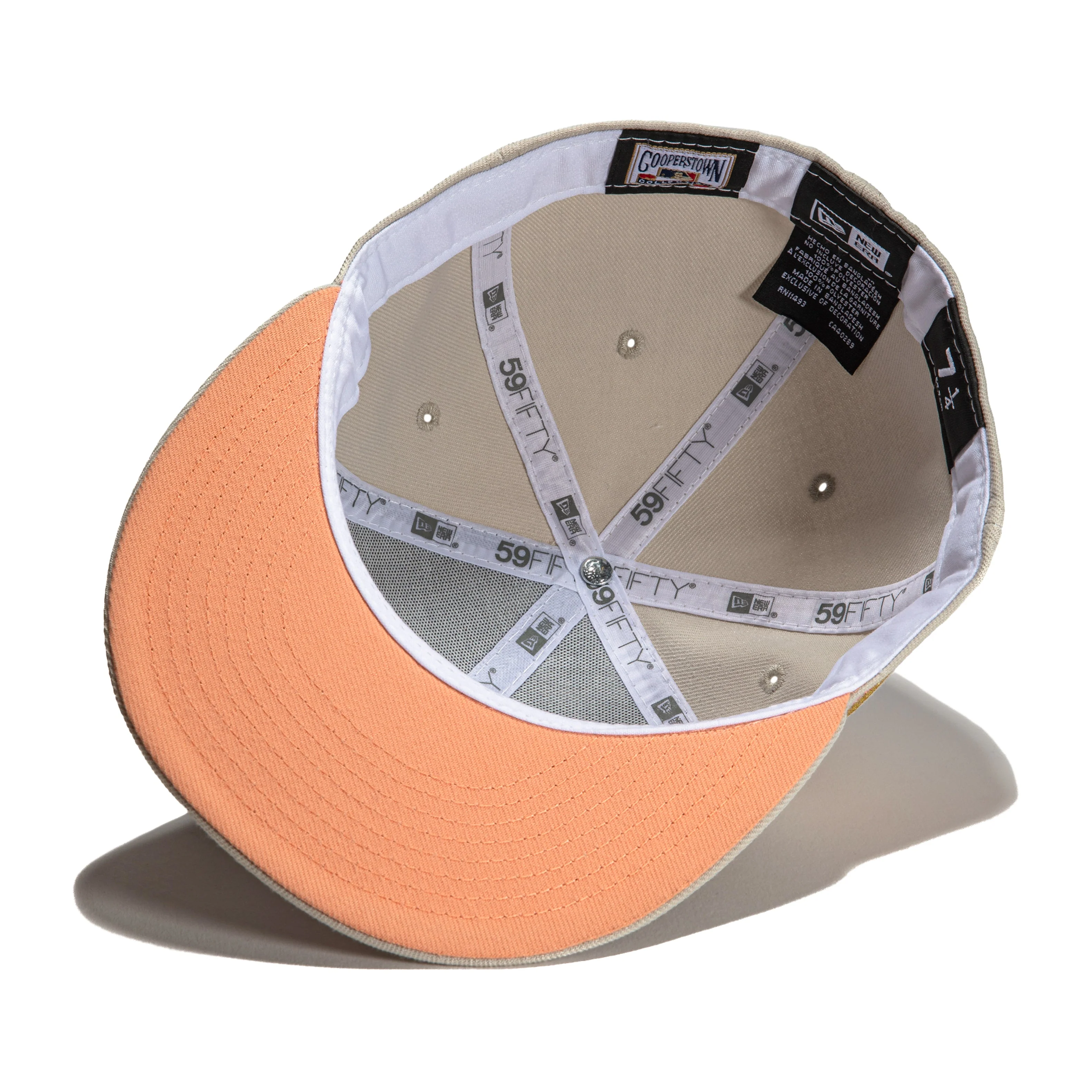 New Era Rose Gold Florida Marlins Inaugural 59FIFTY Fitted Hat - Image 2