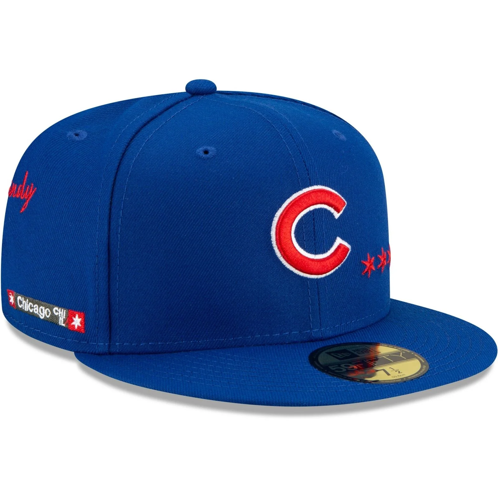 New Era Royal Chicago Cubs City Transit 59FIFTY Fitted Hat - Image 3