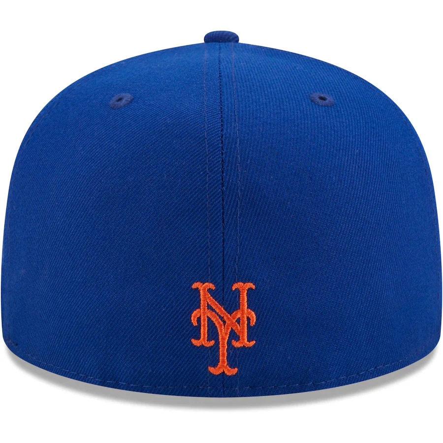 New Era Royal New York Mets Scored 59FIFTY Fitted Hat - Image 4
