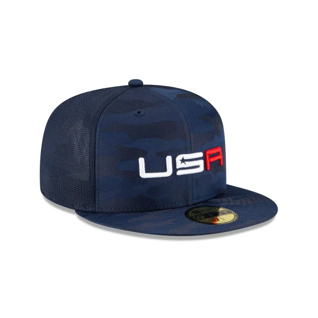 New Era Ryder Cup Saturday Navy Camo 59FIFTY Fitted Hat - Image 3