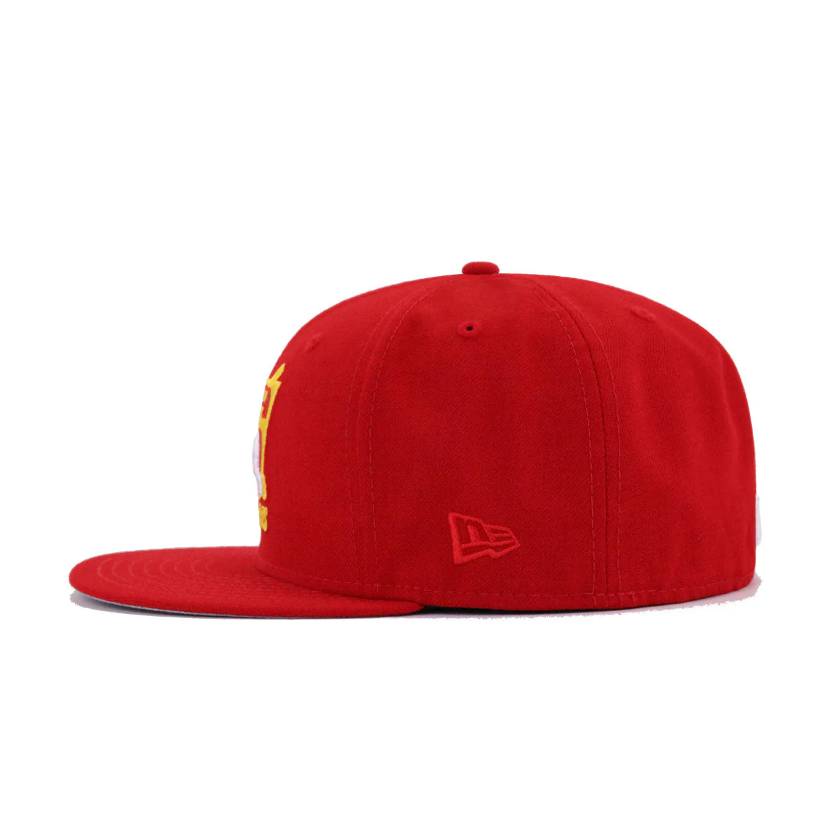 New Era Saginaw Jack Rabbits Scarlet 59FIFTY Fitted Hat - Image 3