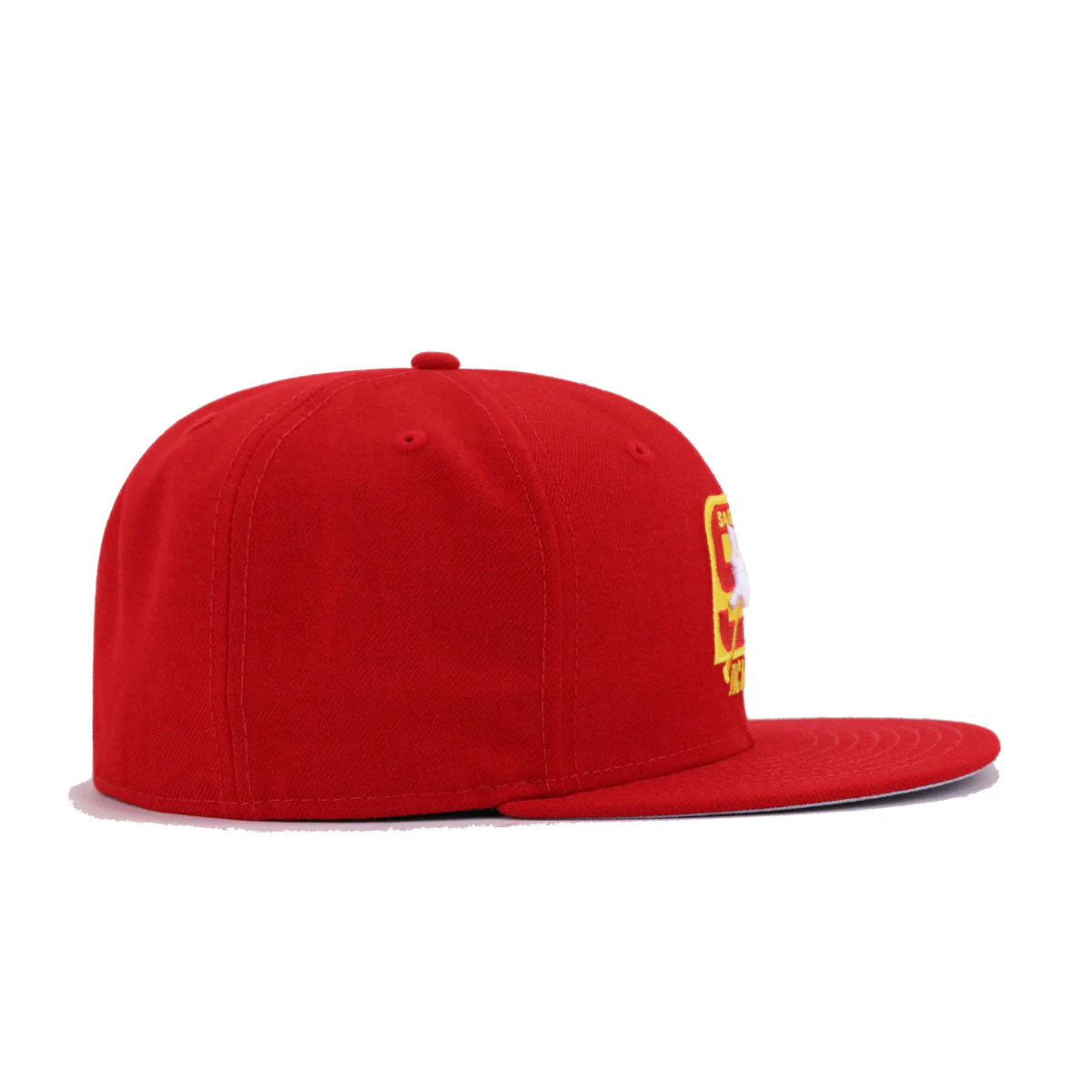 New Era Saginaw Jack Rabbits Scarlet 59FIFTY Fitted Hat - Image 4