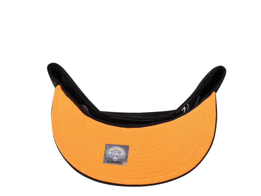 New Era Salt Lake Bees Yellow Pop Edition 59FIFTY Fitted Hat - Image 2