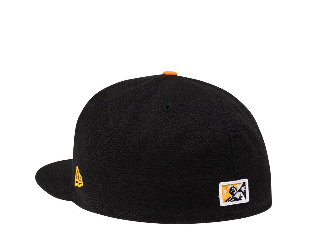 New Era Salt Lake Bees Yellow Pop Edition 59FIFTY Fitted Hat - Image 3
