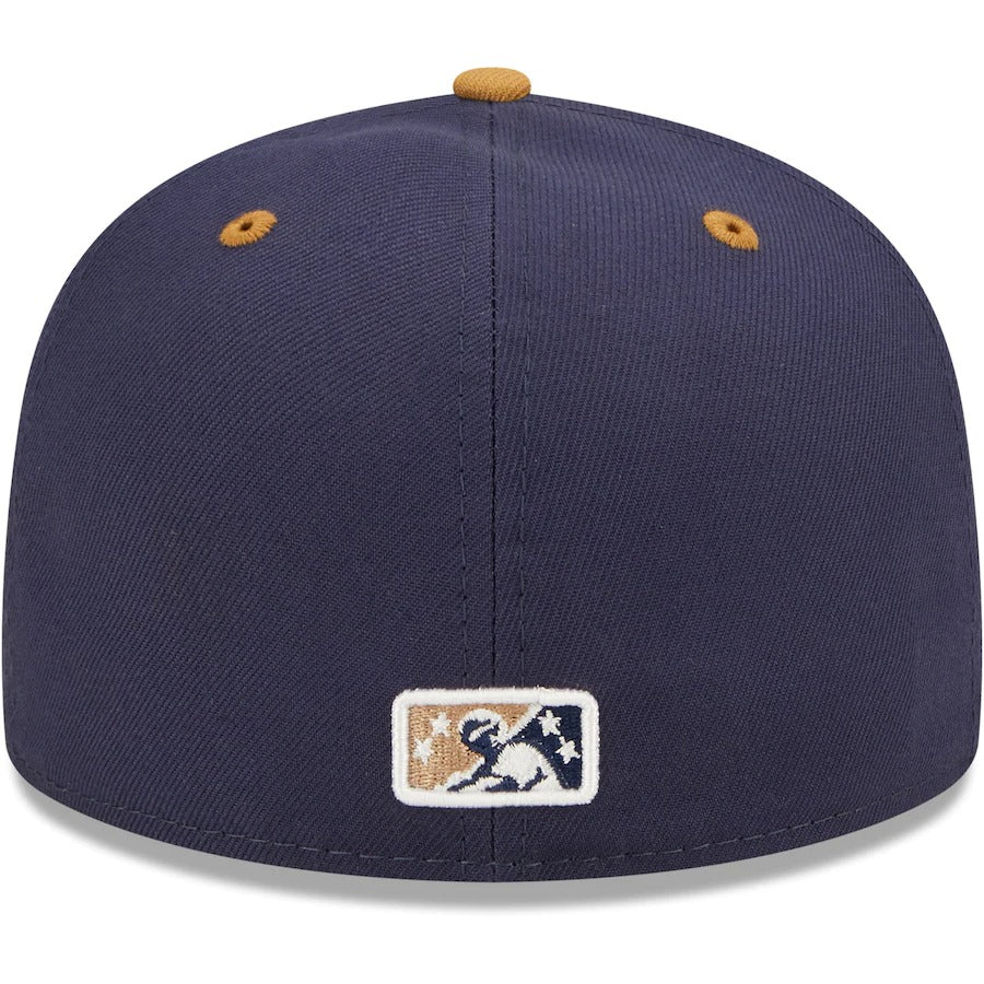 New Era San Antonio Missions Navy Authentic Collection Team Alternate 59FIFTY Fitted Hat - Image 3