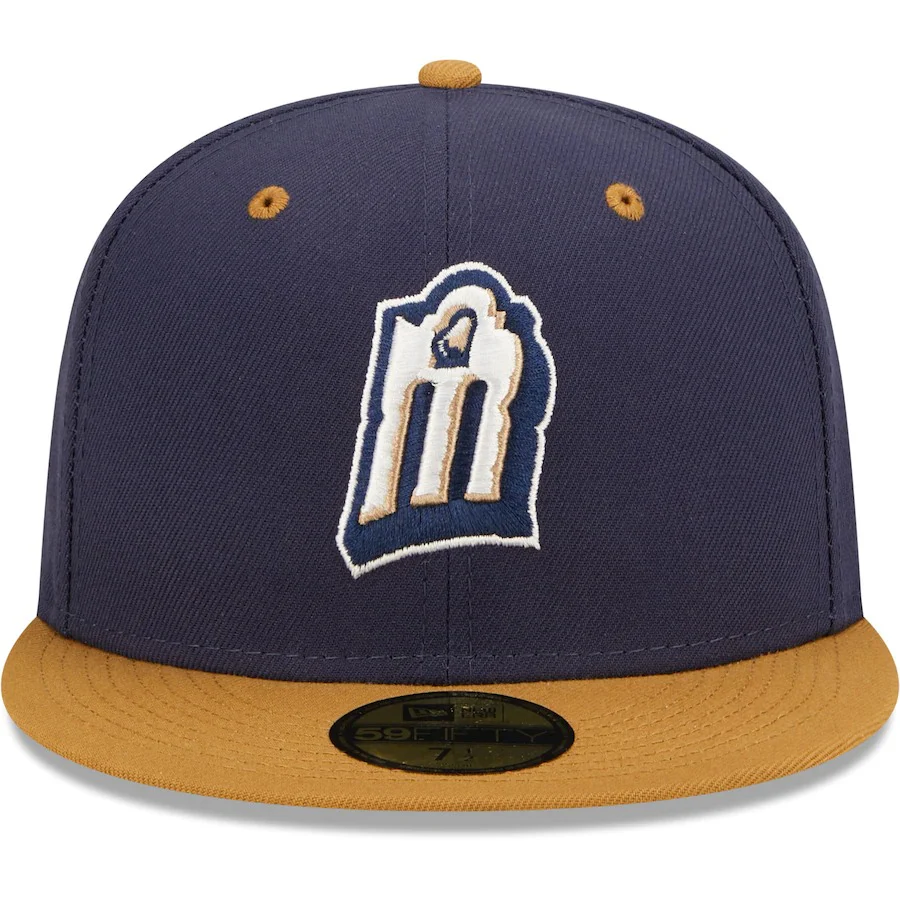 New Era San Antonio Missions Navy Authentic Collection Team Alternate 59FIFTY Fitted Hat - Image 5